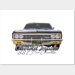 1966 Chevrolet Impala SS Convertible Posters and Art